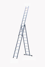 Compact Design Aluminum Extension Ladder 3x11 Easily Carried And Store