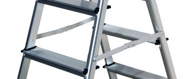 Household Aluminum Step Stool  2x5 Steps   150kg / 330lb  Load Capacity