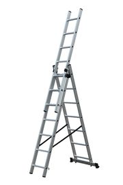 Portable Aluminum Extension Ladder 3x7 Aluminium Telescopic Ladder