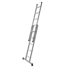 High Safety Foldable Aluminum Ladder 2x6 With Mar Resistant End Caps