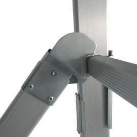 High Safety Foldable Aluminum Ladder 2x6 With Mar Resistant End Caps