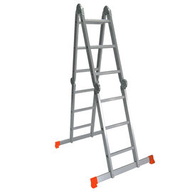 Household 4x3  Aluminium Stool Ladder With  Non Marring Feet Stable Performance