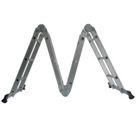 Household 4x3  Aluminium Stool Ladder With  Non Marring Feet Stable Performance