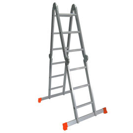 Durable 4x3 Collapsible Extension Ladder 150kg  330 Lb High Load Capacity