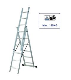 Outdoor Aluminum Extension Ladder  Home Use 3x6 Aluminium Stool Ladder
