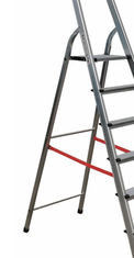 Moveable Aluminium A Frame Ladder  Folding Scaffold Ladder 7 Steps