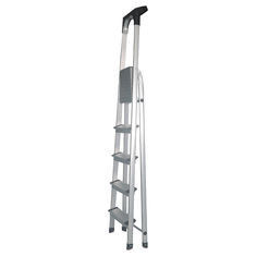 Domestic Foldaway Aluminum Step Ladder 5 Steps EN131 GS Certificated