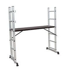 Durable Aluminum Scaffold Tower 2x6 Slip Resistant Stabler Performance