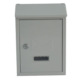 Grey Residential Mailboxes 0.7mm Thickness Apartment Mailboxes