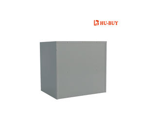 Solid Post Mount Mailbox Double Layer Compact Size 41.5x31x34cm