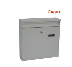 Grey Residential Mailboxes 0.7mm Thickness Apartment Mailboxes