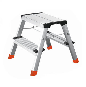 Domestic Aluminium Platform Ladder  2x2 Steps  EN131 Certificated