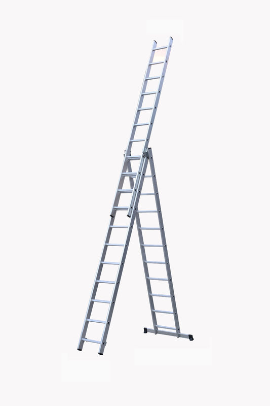 Compact Design Aluminum Extension Ladder 3x11 Easily Carried And Store
