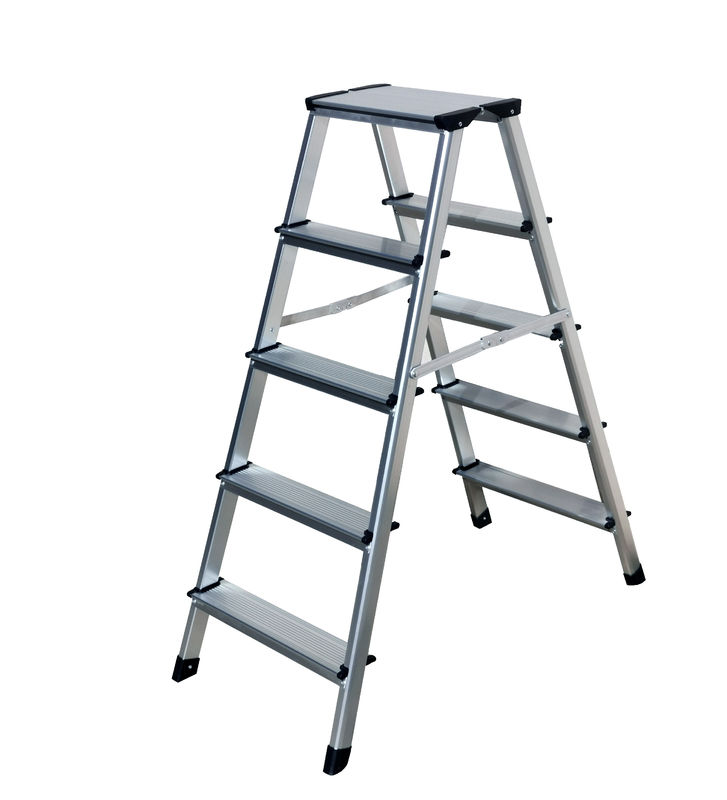 Household Aluminum Step Stool  2x5 Steps   150kg / 330lb  Load Capacity
