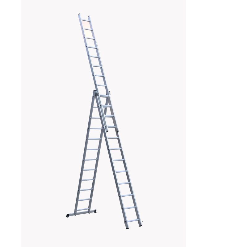 Professional Collapsible Aluminum Ladder 3x12 GS Certificated Stable Performance