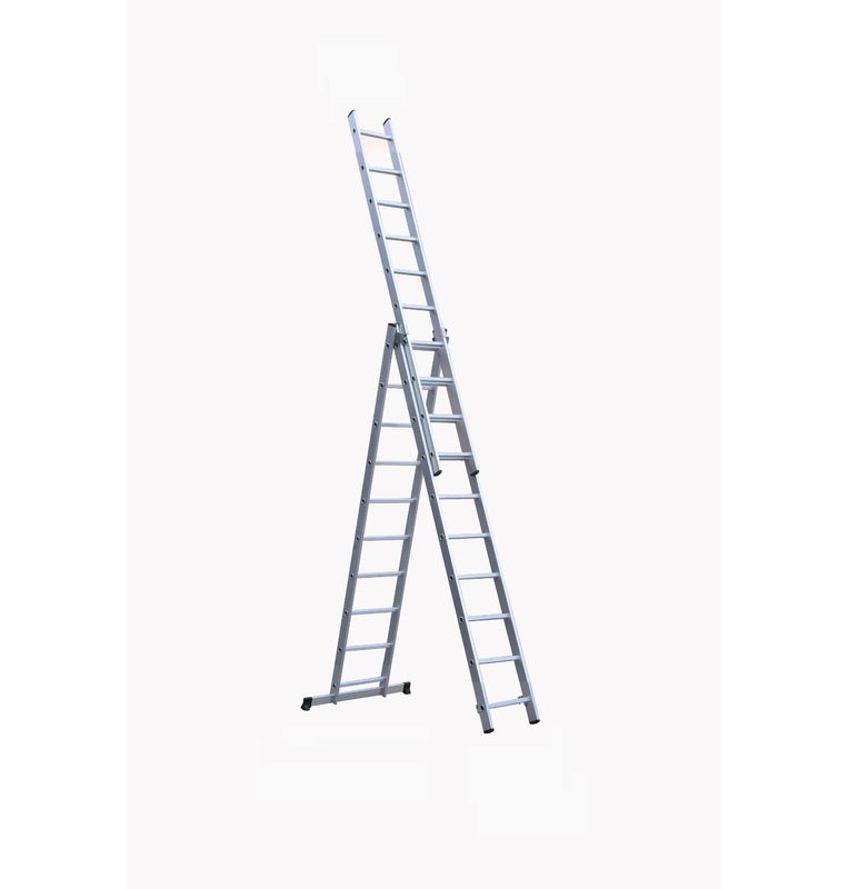 Outdoor  Aluminum Extension Ladder 3x10  With Non Marring Feet Slip Resistant