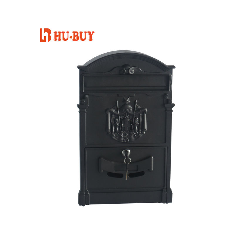 3D Relief Style Locking Security Mailbox Pre Drilled Waterproof Post Box
