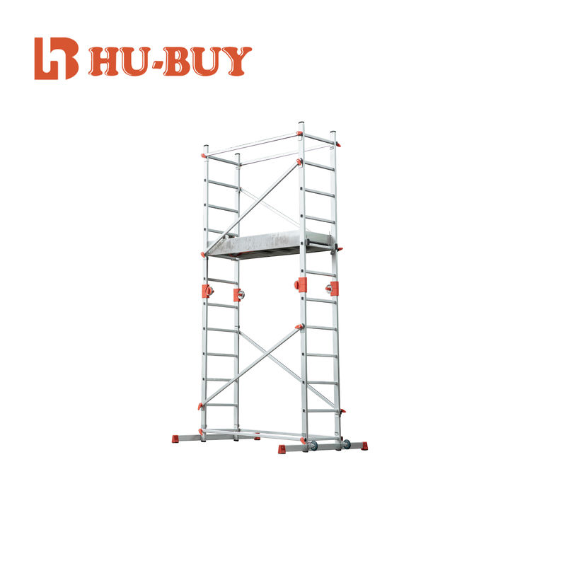 Multi Purpose  Aluminum Scaffold Tower With 56x45.5cm Platform
